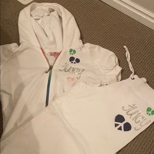 juicy couture jacket and caprees